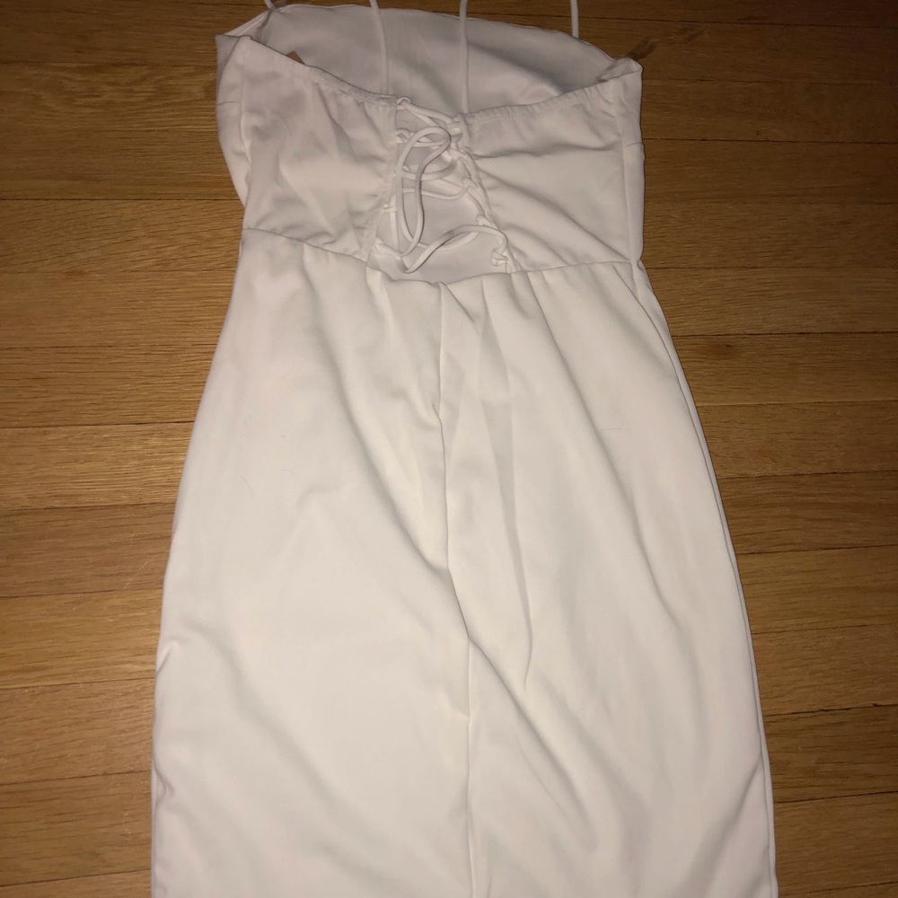 White homecoming dress